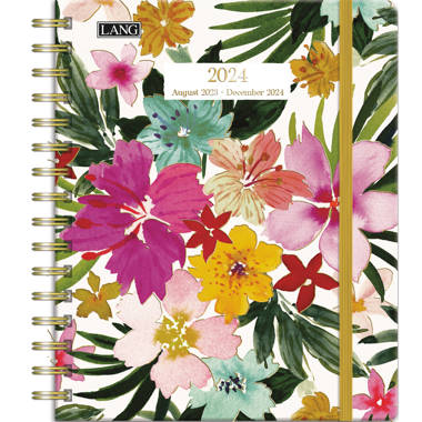 Lang Gallery Florals 2024 Deluxe Planner | Wayfair